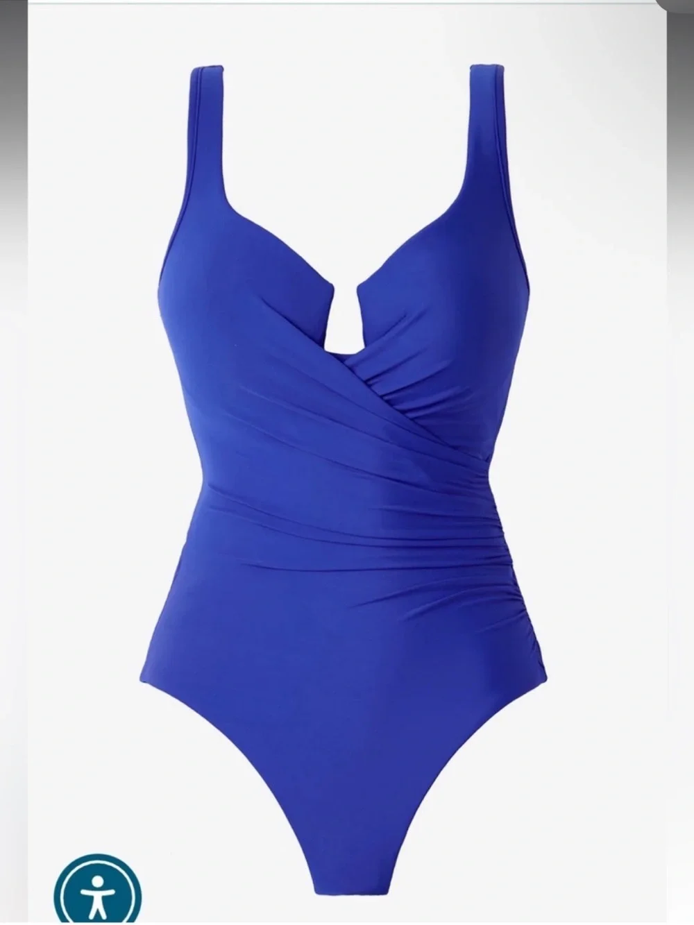 Lands End Royal Blue Miracle Suit